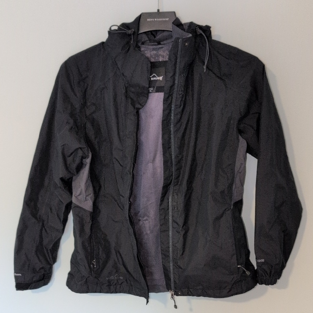 Eddie Bauer Charcoal Windbreaker Jacket